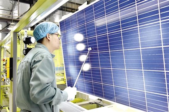 太阳能光伏组件产品将出口中东地区